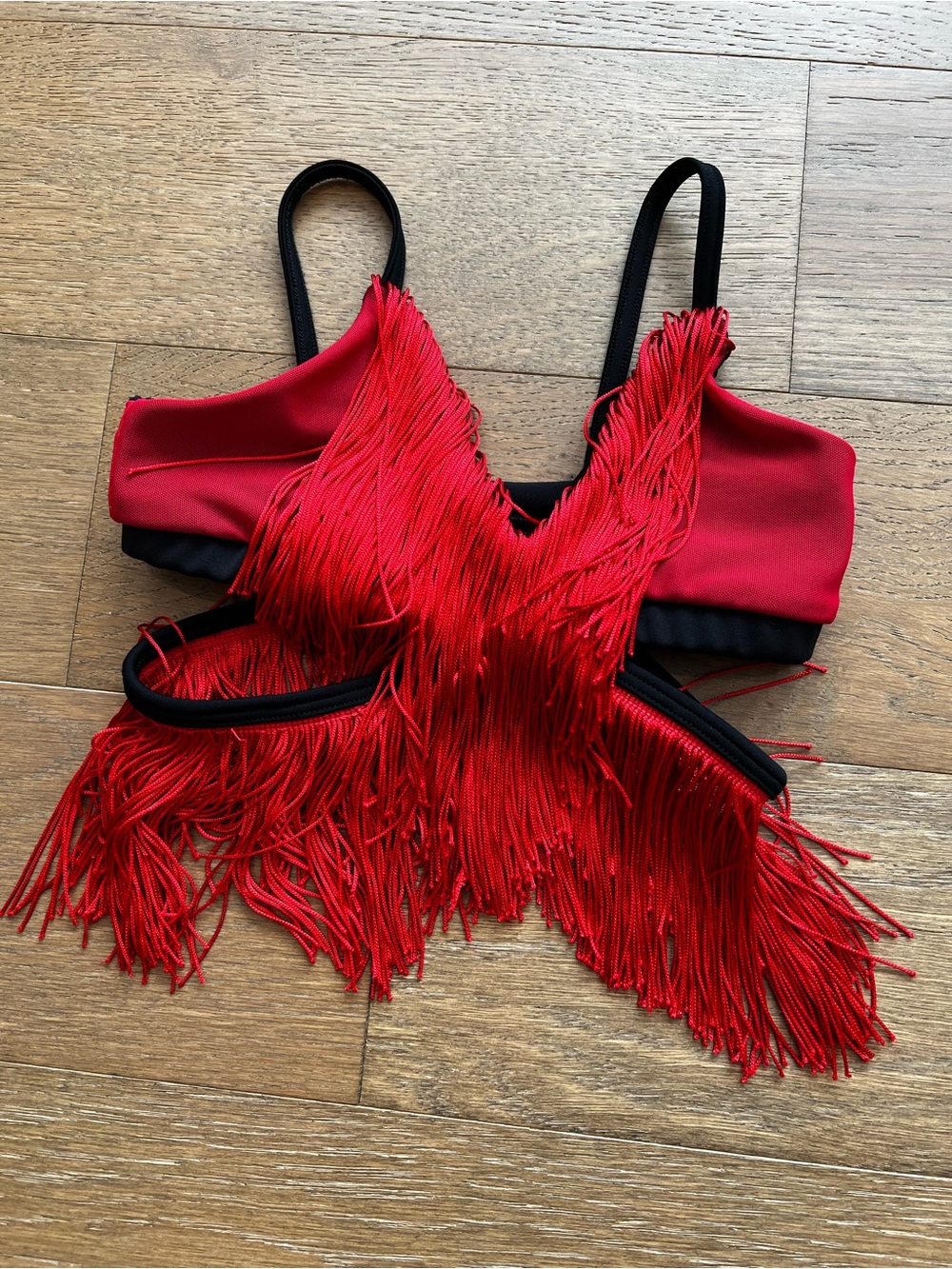 Five dancewear Fringe Detail kids girls Crop Top